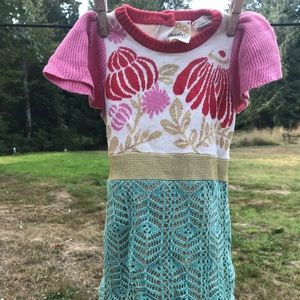 Anthropologie girls sweater dress